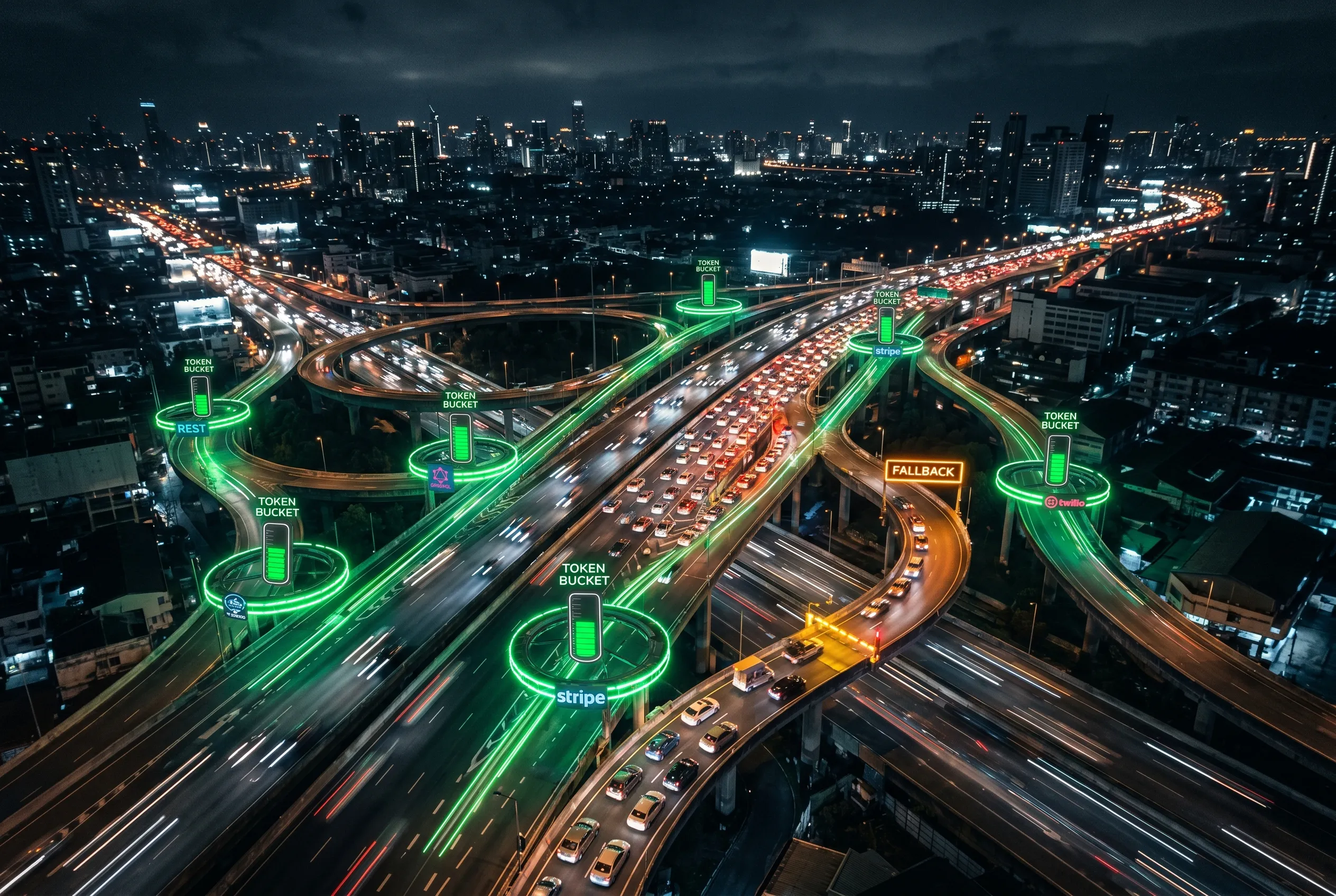 Resilient API Integrations: Rate Limiting, Retry, and Fallback Patterns That Actually Survived Production integration illustration